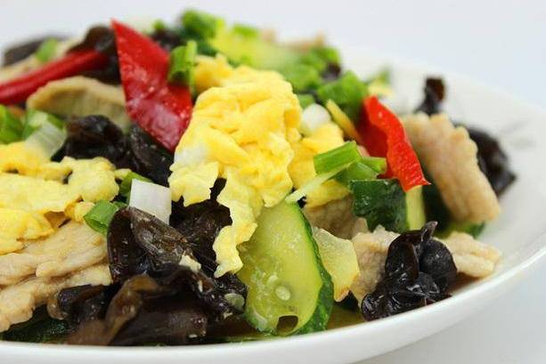 A15. Stir-Fried Lamb With Scrambled Eggs 桂花羊肉